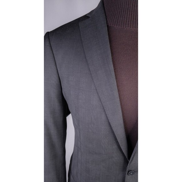 Collection By Michael Strahan Sport Coat Jacket Blazer WOOL Plaid 44L Canada EUC - Picture 5 of 14